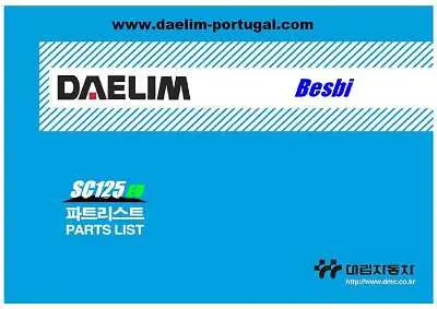 CATALOGO PEÇAS SC 125 EU BESBI