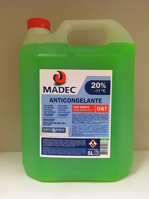 Anticongelante 20% Verde